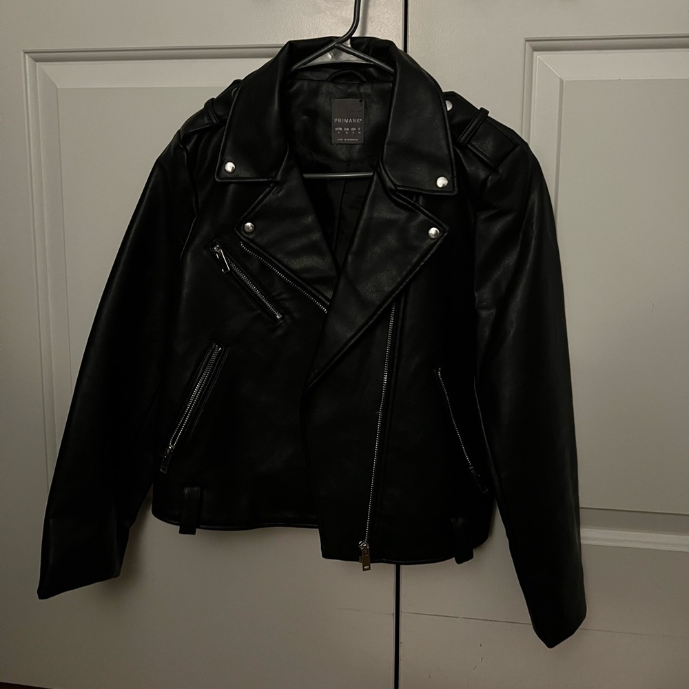 Faux leather Biker jacket